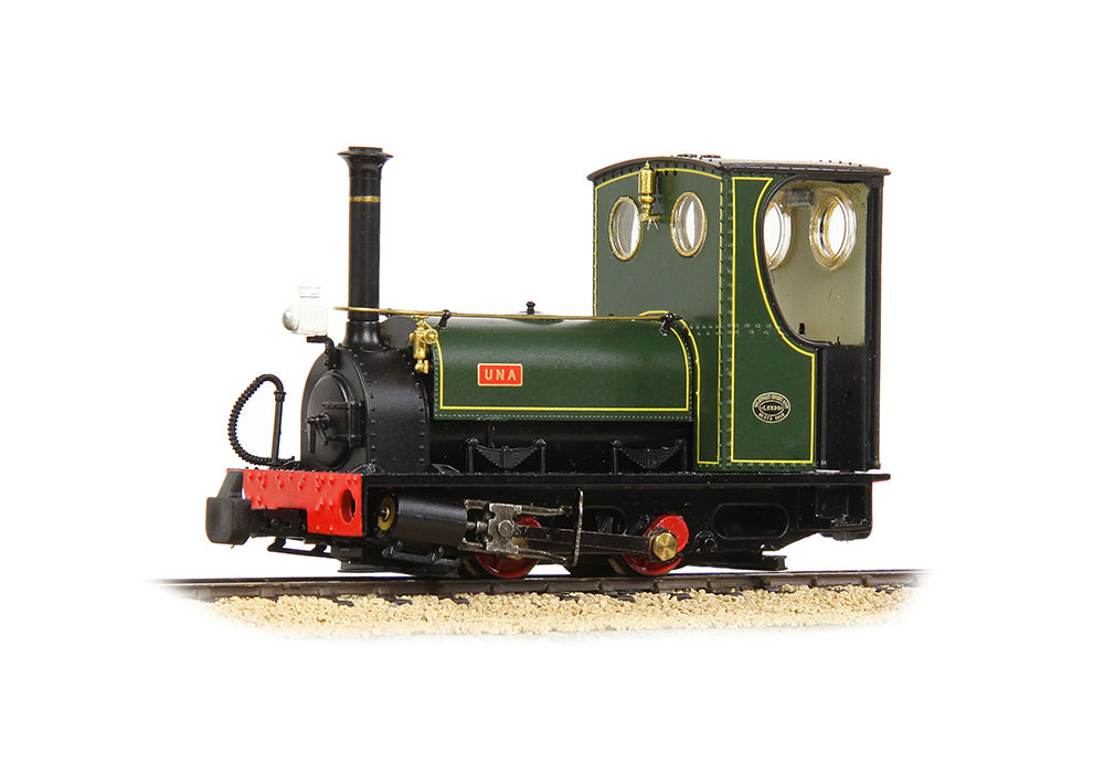 391-056 Quarry Hunslet 0-4-0ST 'Una' Lined Green