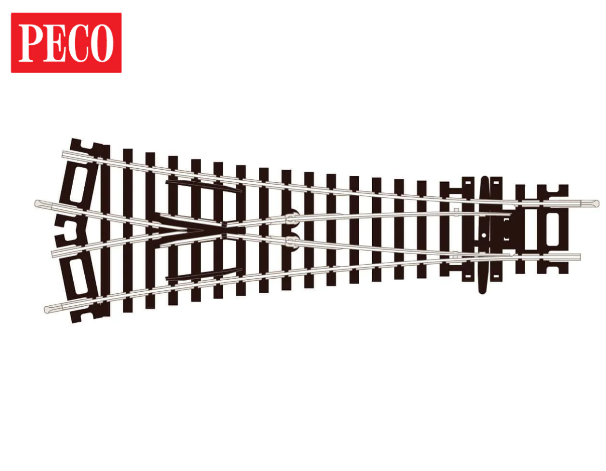 ST-247 Y Turnout, Medium Radius