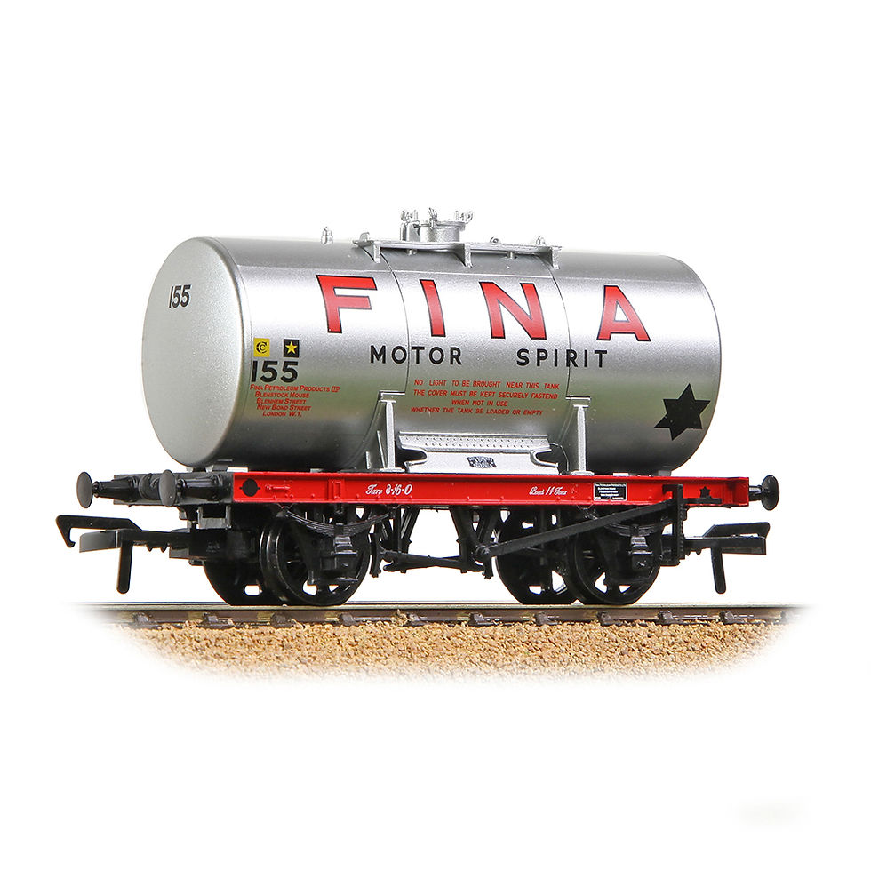 38-781 14T Anchor-Mounted Tank Wagon 'Fina' Silver