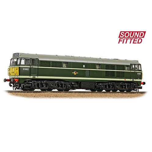 35-802ASF Class 30 D5862 BR Green (Small Yellow Panels)