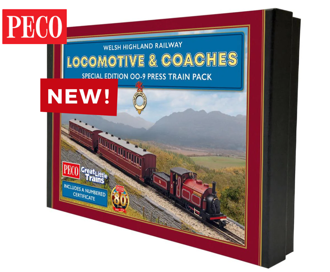 GR1005 Special Edition OO-9 Press Train Pack (Welsh Highland Railway)