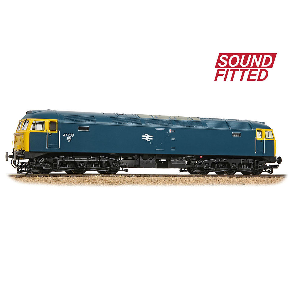 35-411BSF Class 47/0 47238 BR Blue SOUND FITTED