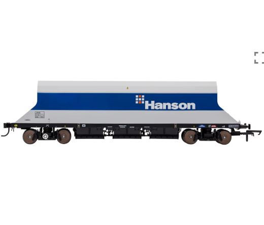 4F-081-003 P & D JHA (end hopper) Hansen Blue & Grey 17913
