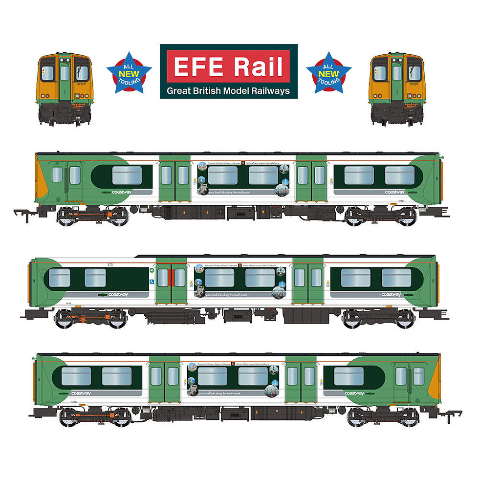 E81005 Class 313 3-Car EMU 313211 Southern (Coastway)