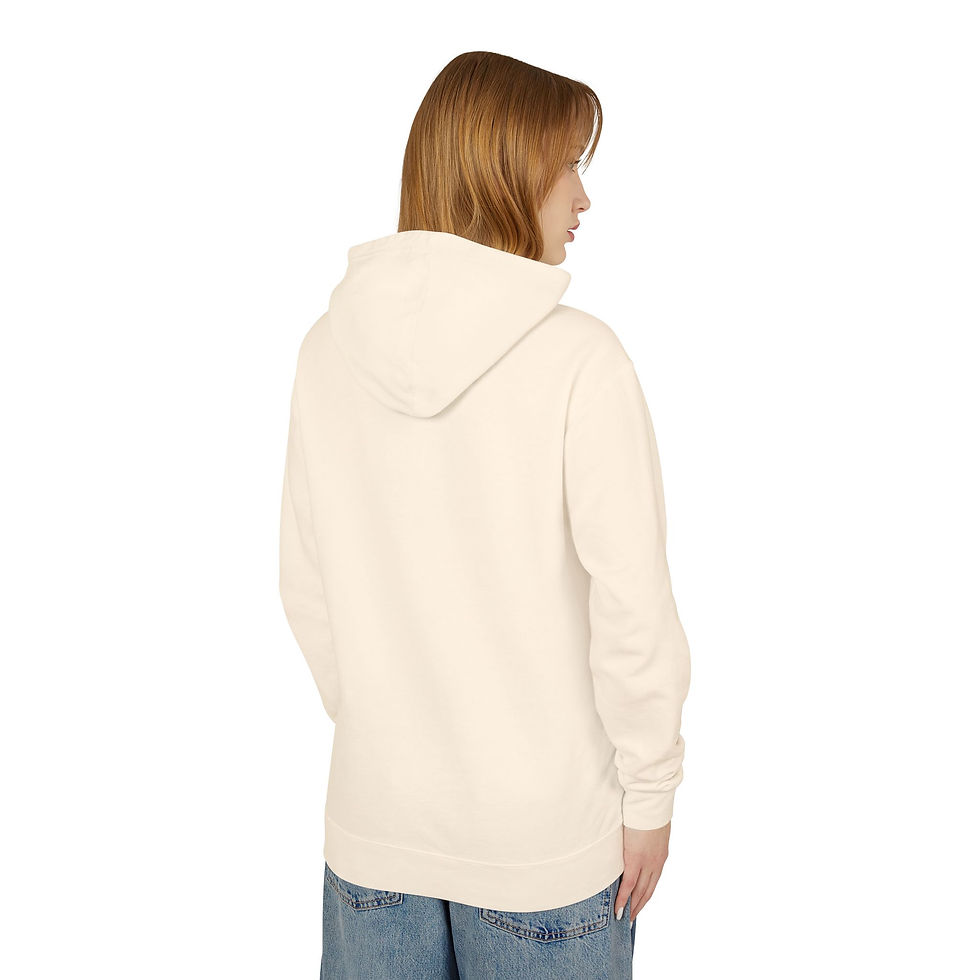 Thumbnail: "Buff" Unisex Lightweight Hooded Sweatshirt  