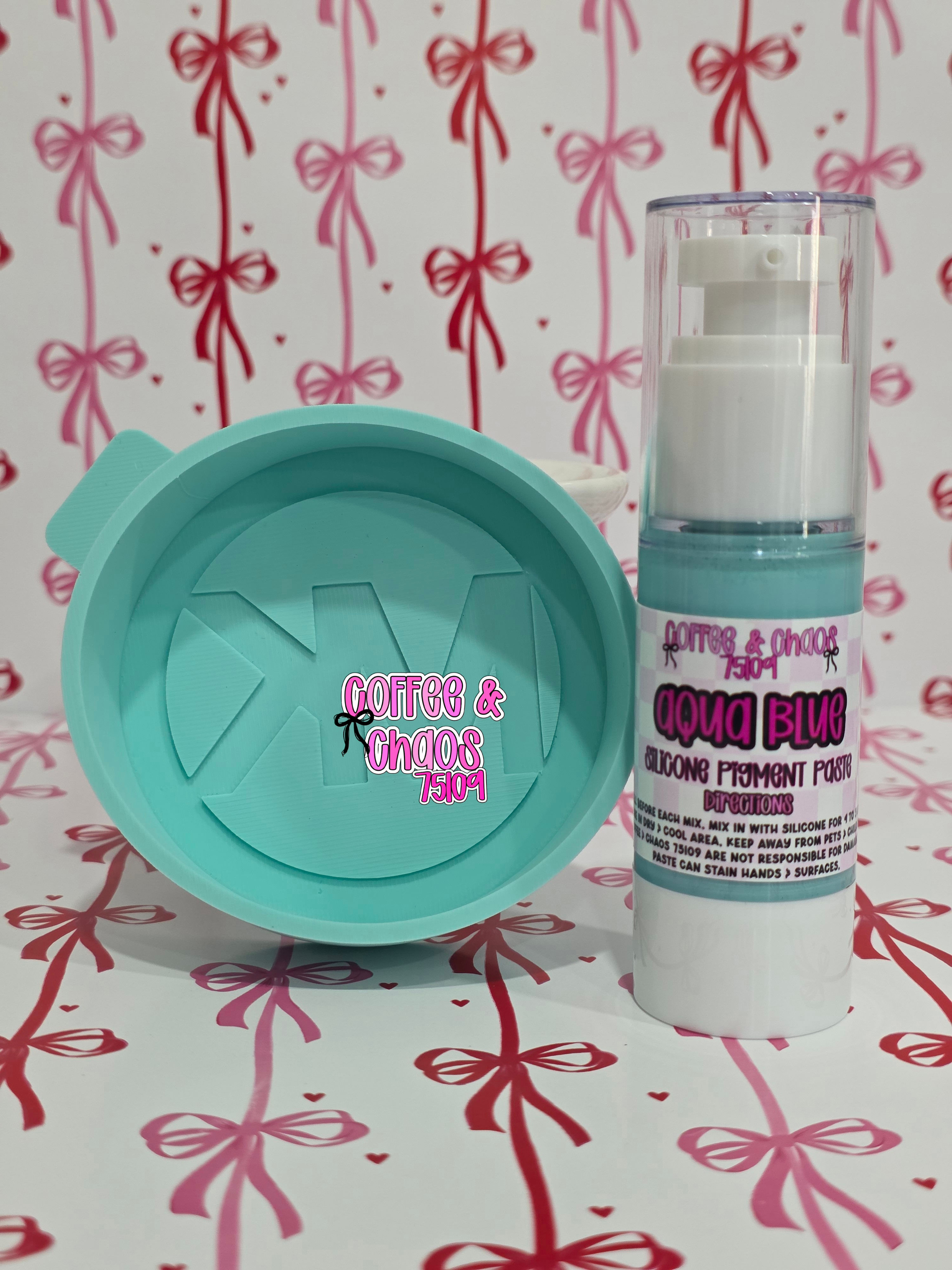 AQUA BLUE SILICONE PIGMENT PASTE
