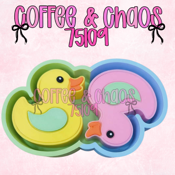 RUBBER DUCK VENTS SILICONE FRESHIE MOLD