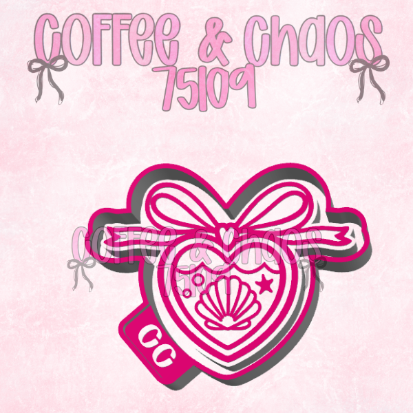 SEASHELL LOCKET SILICONE MOLD