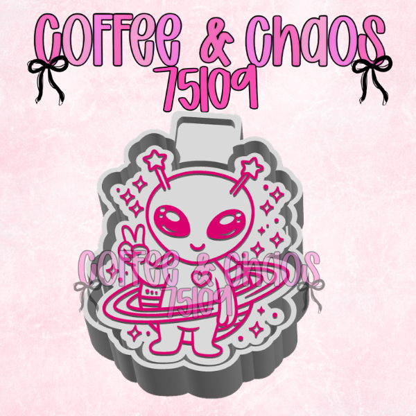 LF INSPIRED ALIEN SILICONE FRESHIE MOLD