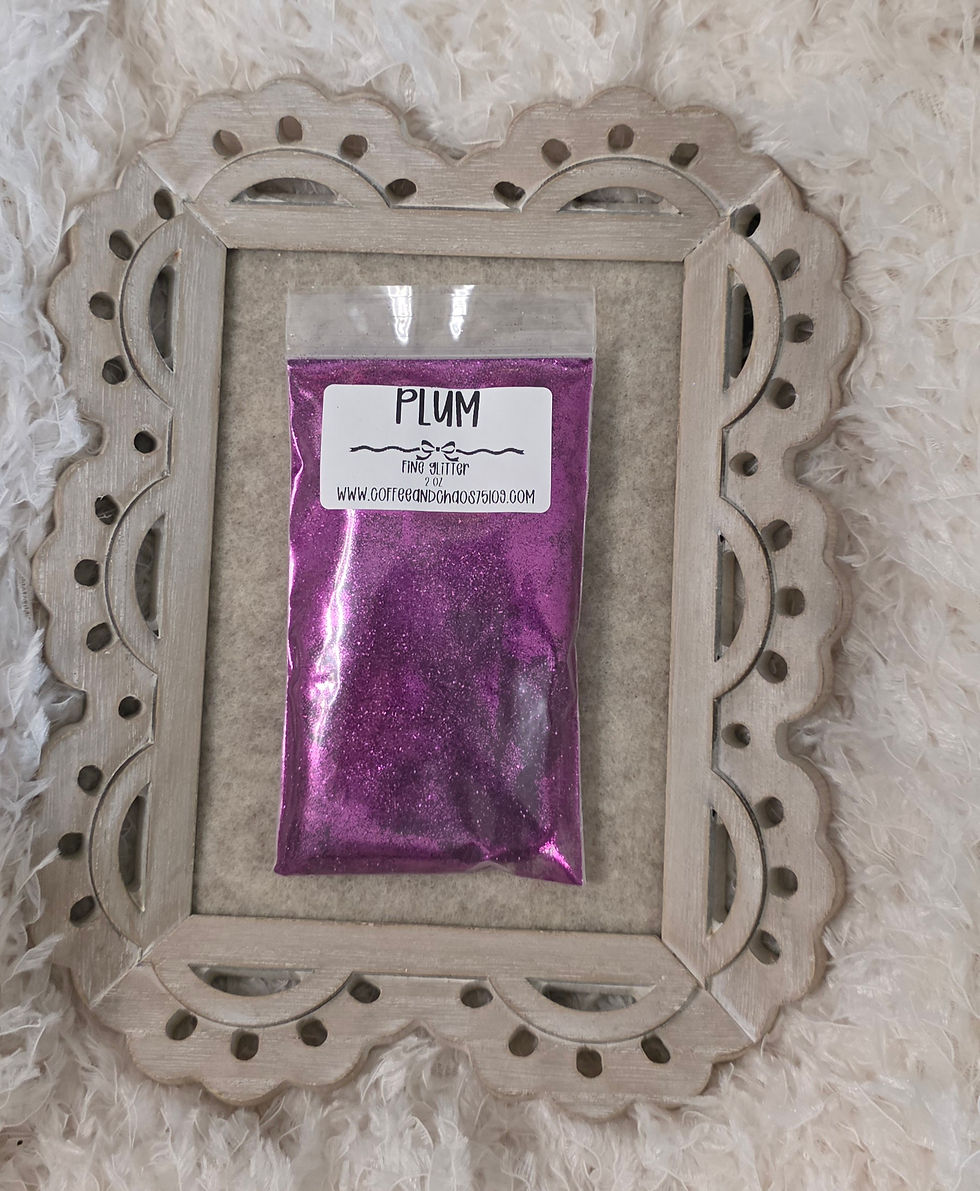 PLUM GLITTER