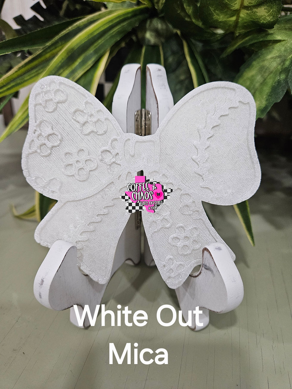 BASEBALL/SOFTBALL BOW WITH FLOWERS