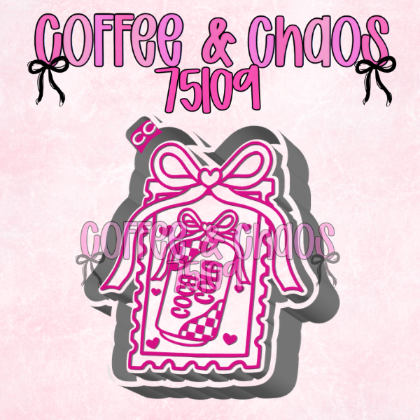 COCO COLA STAMP SILICONE FRESHIE MOLD