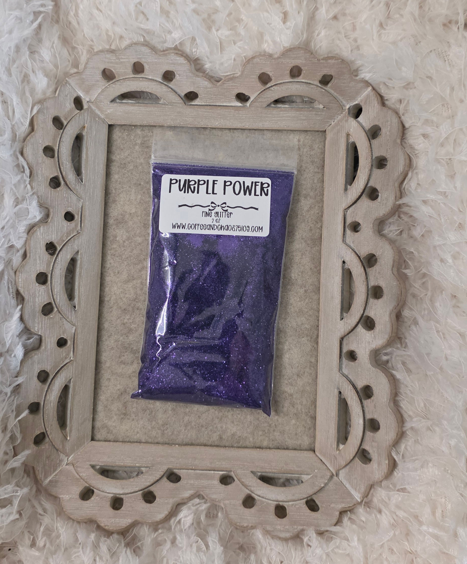 PURPLE POWER GLITTER