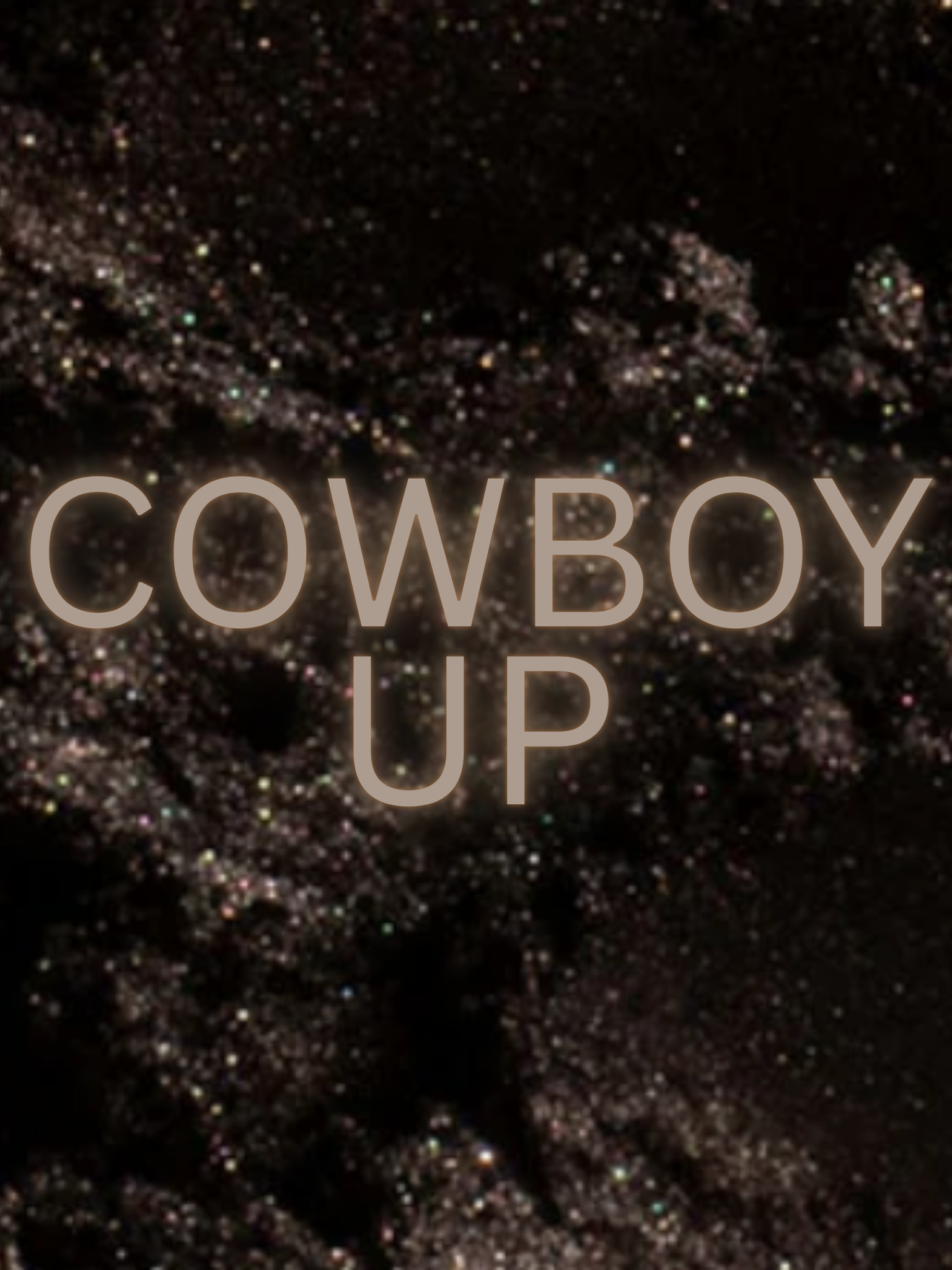 COWBOY UP MICA POWDER
