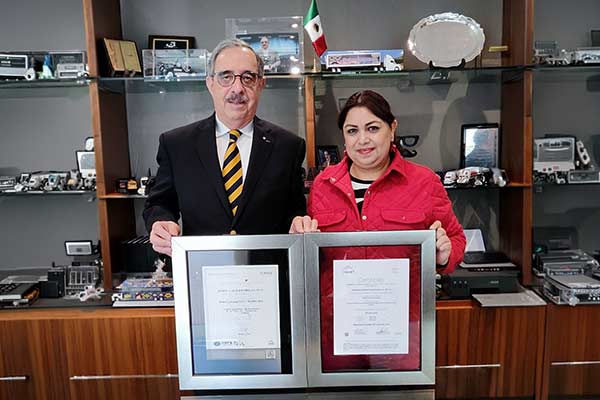 Obtiene certificación ISO 9001:2015
