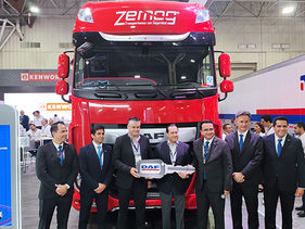 Entrega de la primera unidad DAF en México