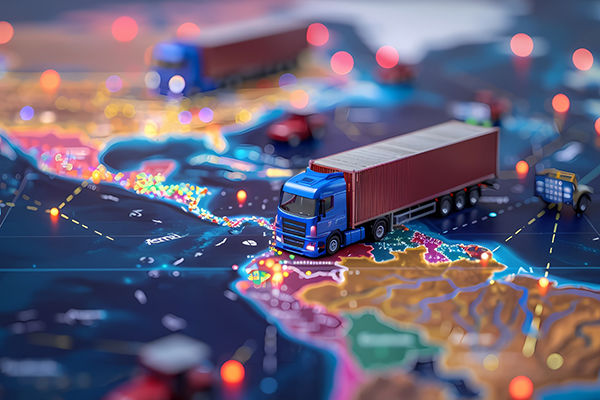 Transporte y logística más litros de combustible por tarjeta