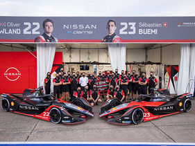 Nissan e.dams conquista podio en la carrera final
