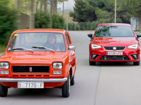 Del SEAT 127 a SEAT Ibiza: 50 años de evolución al volante