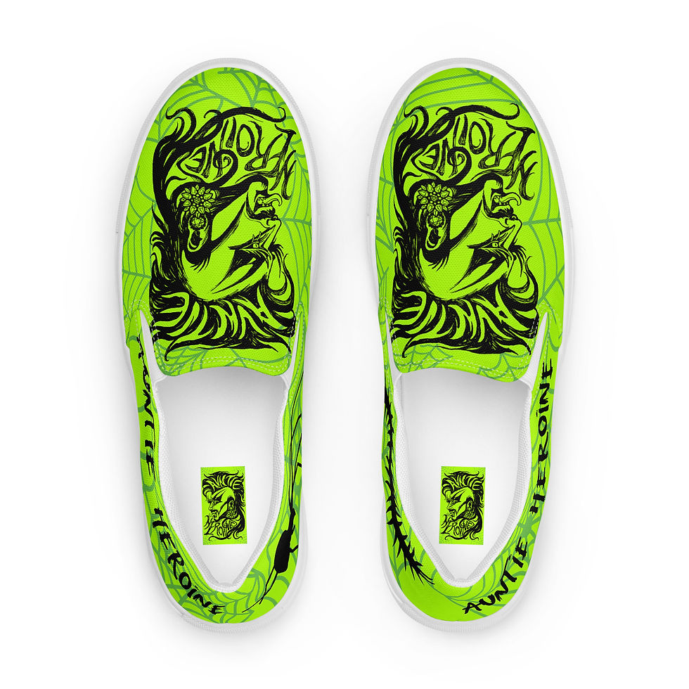 Thumbnail: Slip-on canvas shoes (Men's Sizes) - you MUST dance in them