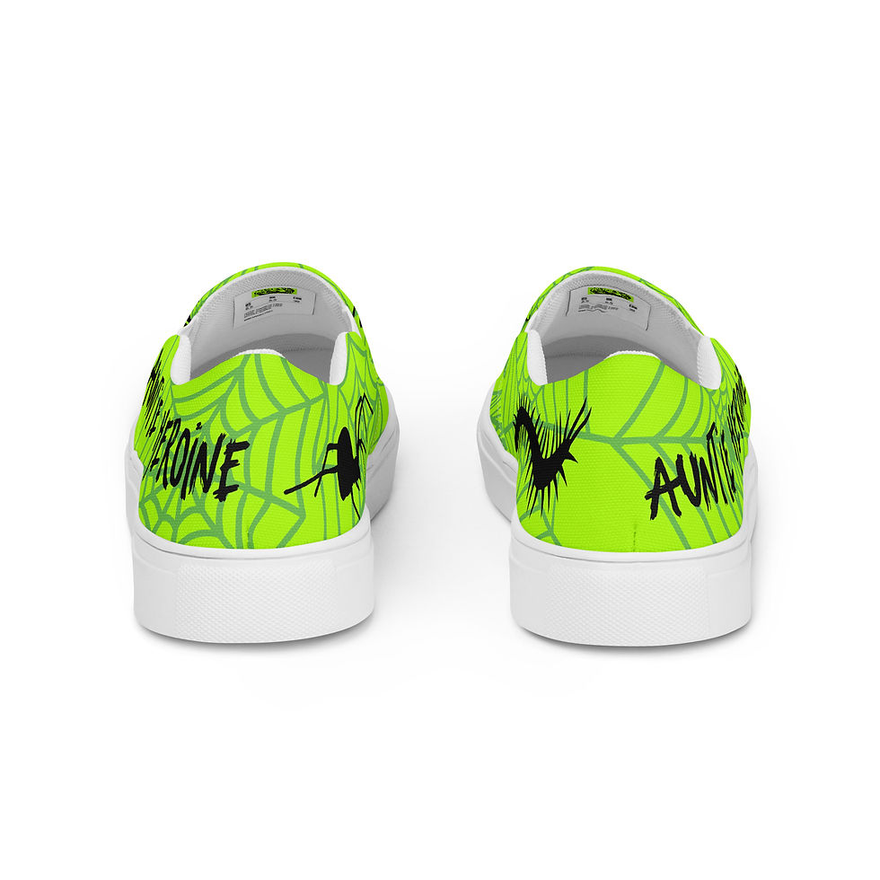 Thumbnail: Slip-on canvas shoes (Women's Sizes) - Not for the faint of heart
