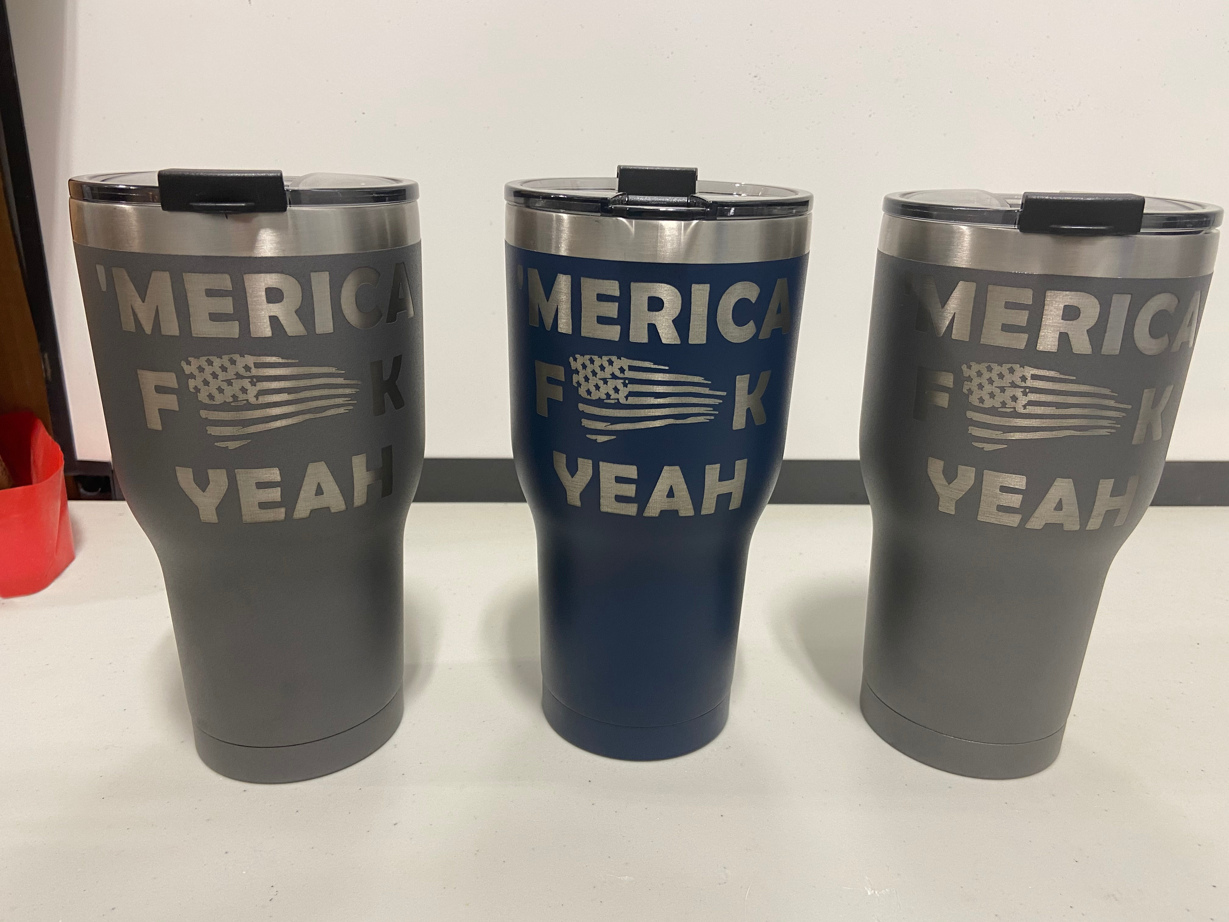 30oz Laser Engraved Tumbler