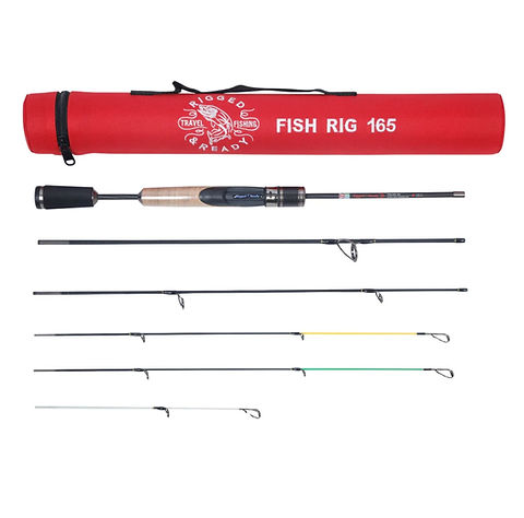 compact ultralight fishing pole KPOPDOM Portable Rod Carbon Fiber Casting Rod Portable Fishing Reel and Fishing Rod Combo Fishing Rod Baitcasting Rods Easy to Carry : Sports & Outdoors Stainless steel Fish Rig 165 - Ultra