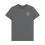 Thumbnail: Gateway to the Heavens Unisex T-shirt in Black and Dark Grey