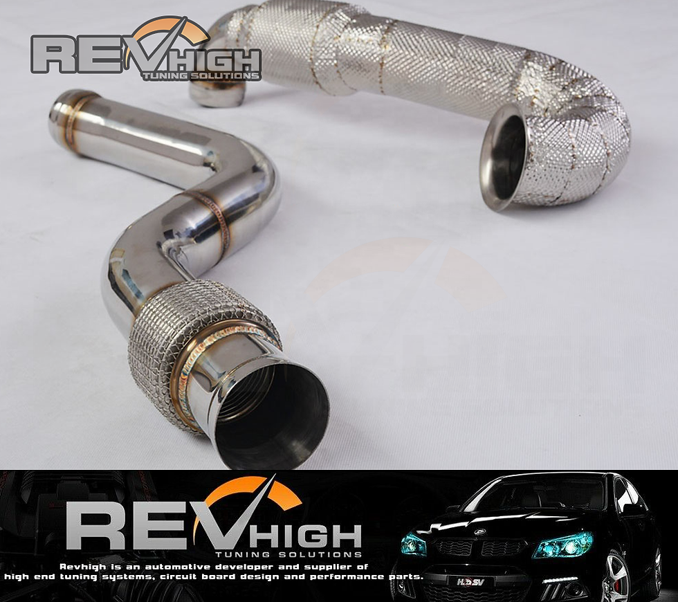 Thumbnail: Mercedes Benz 14-16 A45 AMG/14-15 CLA45 AMG GLA45 AMG Catless Downpipe with Heat