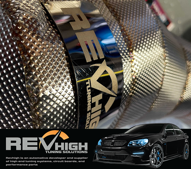 Thumbnail: REVHIGH C63S 4.0L Biturbo W205 turbo V8 High Flow Downpipe exhaust