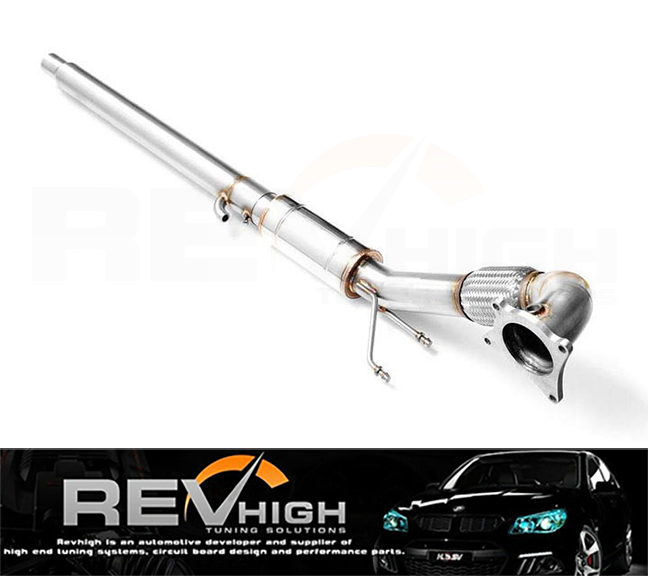Thumbnail: Downpipe AUDI TT 8J 2.0 TFSI + SILENCER Dump Down Pipe Exhaust