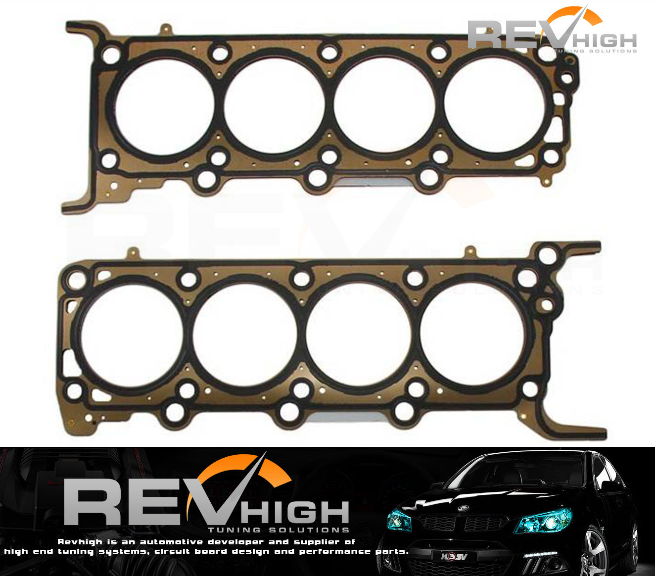 Left + Right Head Gasket Ford 5.4l Boss XR8 V8 BA BF FG FPV Pursuit Set