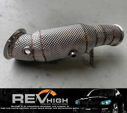 Thumbnail: 2016+BMW M135i F20 F21 M235i N55 2.0L Turbo Downpipe Dump Down Pipe Exhaust Tune