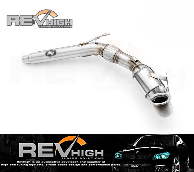 Thumbnail: Audi Downpipe A3 8V 1.8 TFSI + CATALYST Dump Down Pipe Exhaust Decat