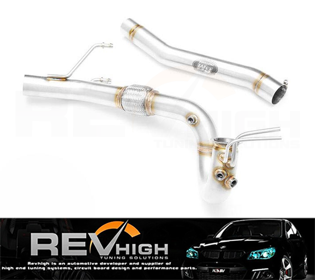 Thumbnail: Downpipe AUDI A3 8P 1.9, 2.0 TDI Dump Down Pipe Exhaust Decat
