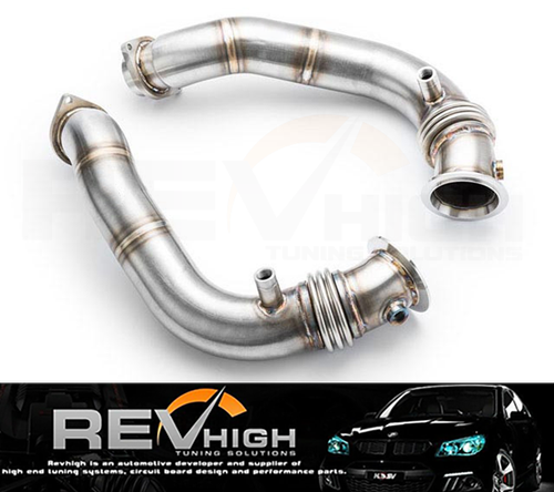 Downpipe BMW F07 GT, F10, F11 550i, 550ix N63 | revhigh