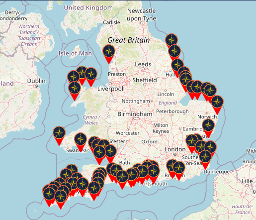 60 operational NCI Stations around our coastline