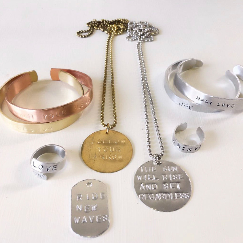 Private Jewelry Metal Stamping for MOPS || $25