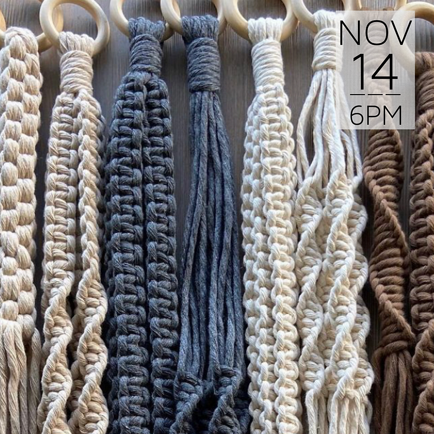 Macrame Plant Hanger Workshop || $37.50