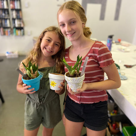 POT PAINTING & PLANTING WORKSHOP | $28
