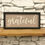 Thumbnail: Small Word Choice Framed Wood Sign