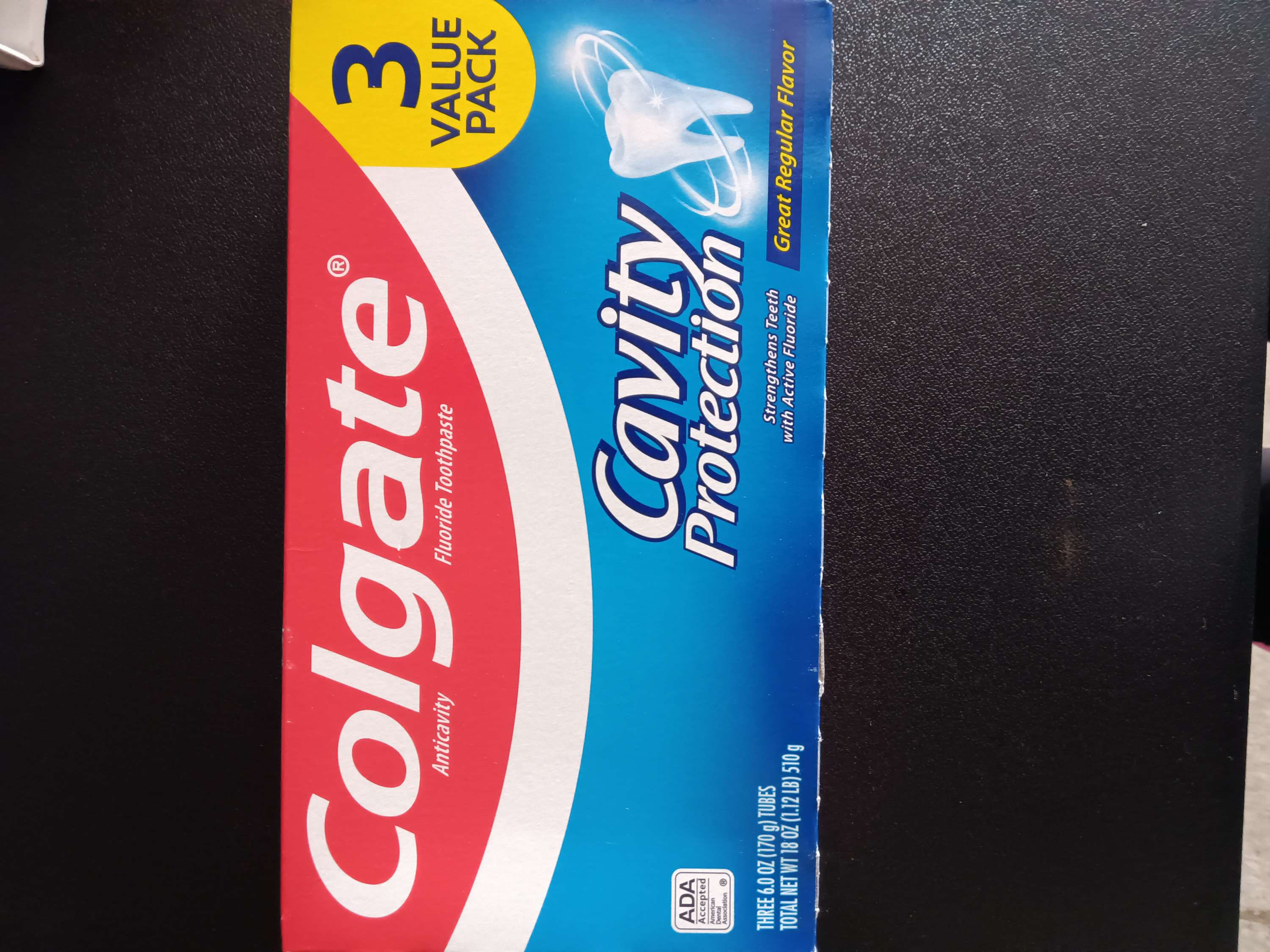 Colgate Cavity Protection 3pack 