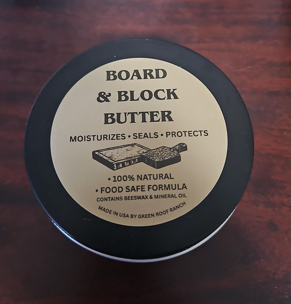 Board & Block Butter tin, 100% Natural, Food Safe