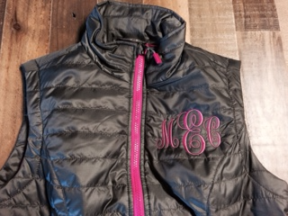 Monogrammed in-house
