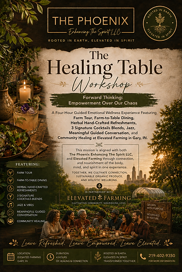The Healing Table Workshop