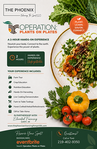 Operation: Plants on Plates Hands-on Workshop