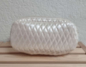 Sac-ceinture Matelassé blanc nacré 