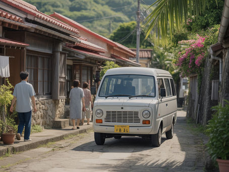 【沖縄の細い路地もスイスイ！】小型のマイクロバスをレンタカー手配した時の運転のしやすさと特徴