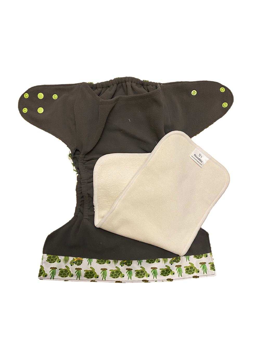 Thumbnail: Turtletastic premium Junior charcoal pocket