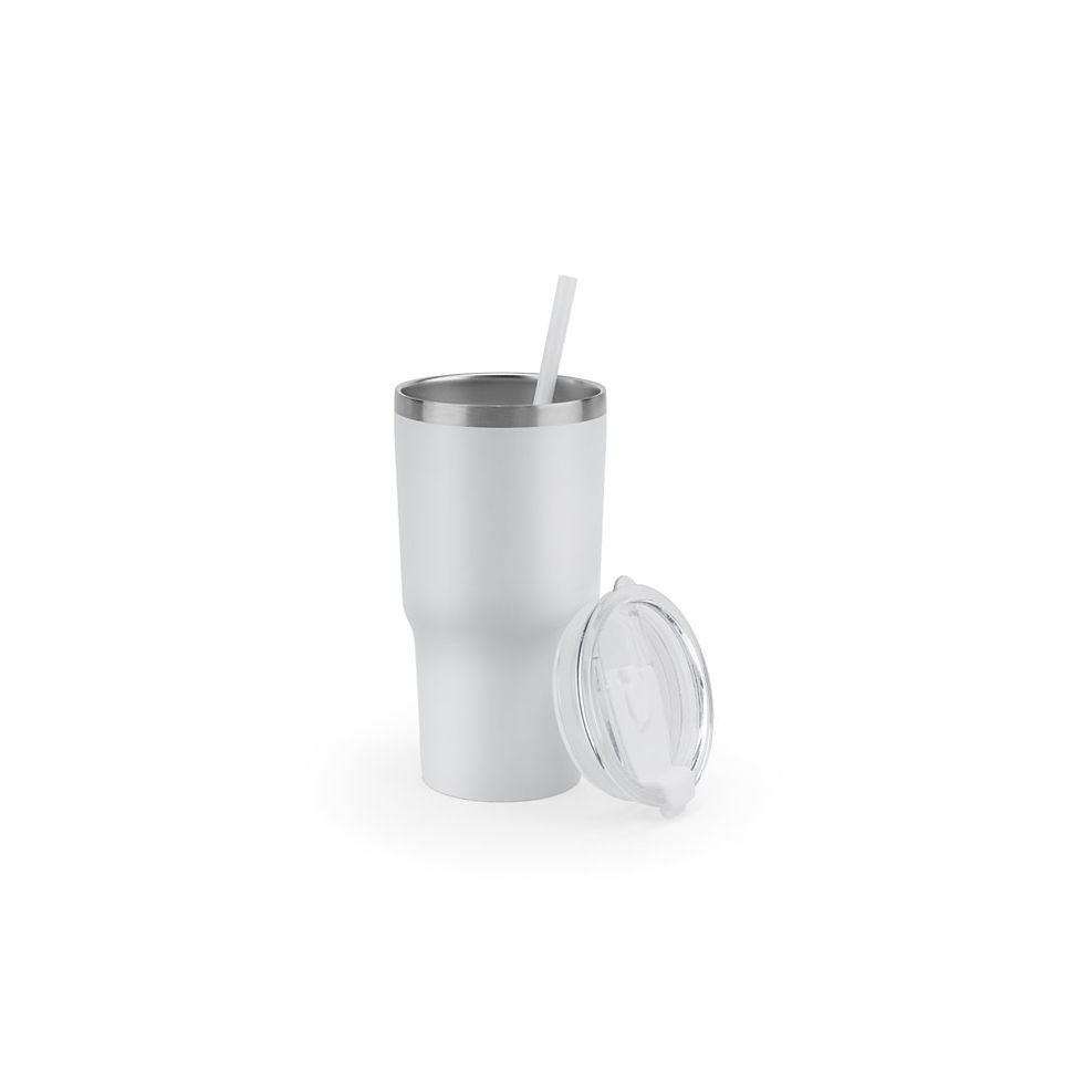 Miniatura: Copo de viagem compacto em aço inox